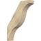 Ekena Millwork 6"W x 26"D x 34"H Funston Rough Sawn Knee Brace, Douglas Fir BRC06X26X34FST00RDF - alternate 1